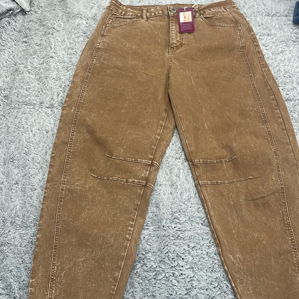 Amazon barrel jeans size XL